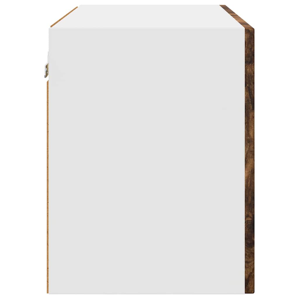 Küchenhängeschrank 2 pcs Geräucherte Eiche 60 x 31 x 40 cm